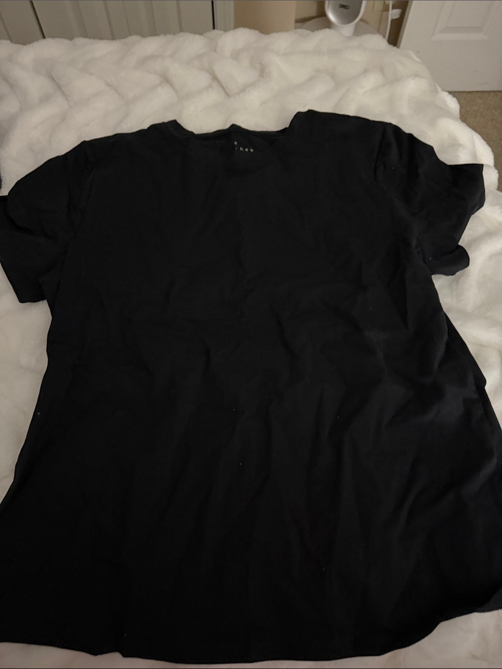 Soft Black Short Sleeve Woman’s Tee